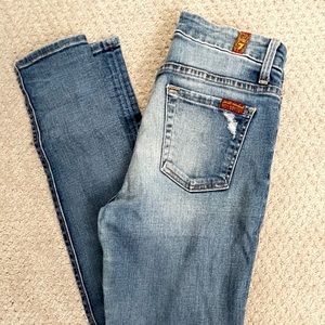 Seven for All Mankind Skinny Jeans Size 26
